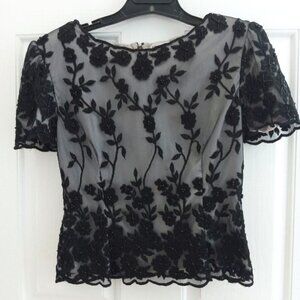 Adrianna Papell Evening Beaded Top